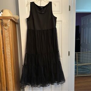 Black Tulle Dress
